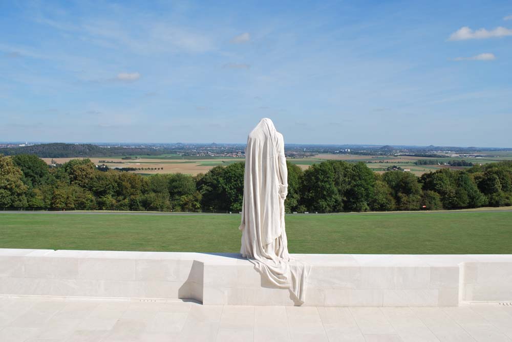 Private James Campbell, Vimy Memorial, France (Photo: C. Duncan, 2018)